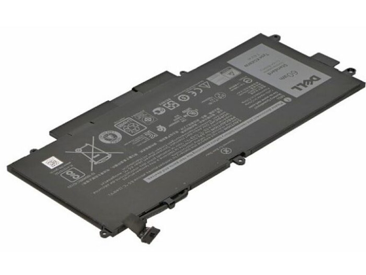A genuine Dell OEM replacement laptop battery ready to be fitted at Galvitech PC Services in Paarl